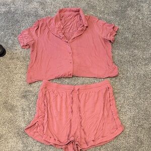 Blush Pink Women's Pajama Set